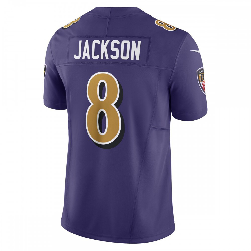 Lamar Jackson Baltimore Ravens Nike Vapor F.U.S.E. Limited Alternate Jersey - Purple-GridironStore